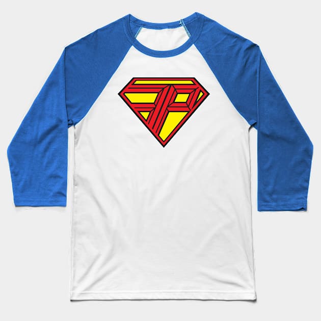 Fandom Power (Up Up and Away) Baseball T-Shirt by Fandom Power Podcast Merch Shop